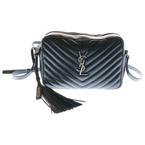 Saint Laurent Quilted Matelasse Paris Lou Camera Chain Shoulder Bag
